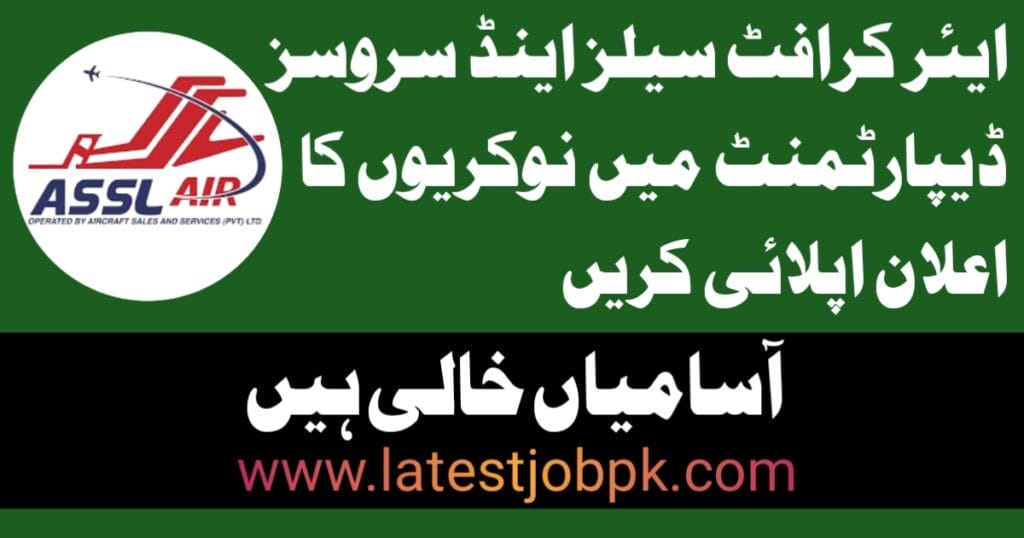 Latest ASSL Air Jobs 2025 Apply Online
